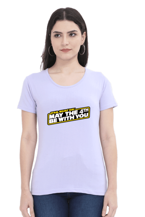 Women's Star Wars Tribute T-Shirt: May the 4th Be With You