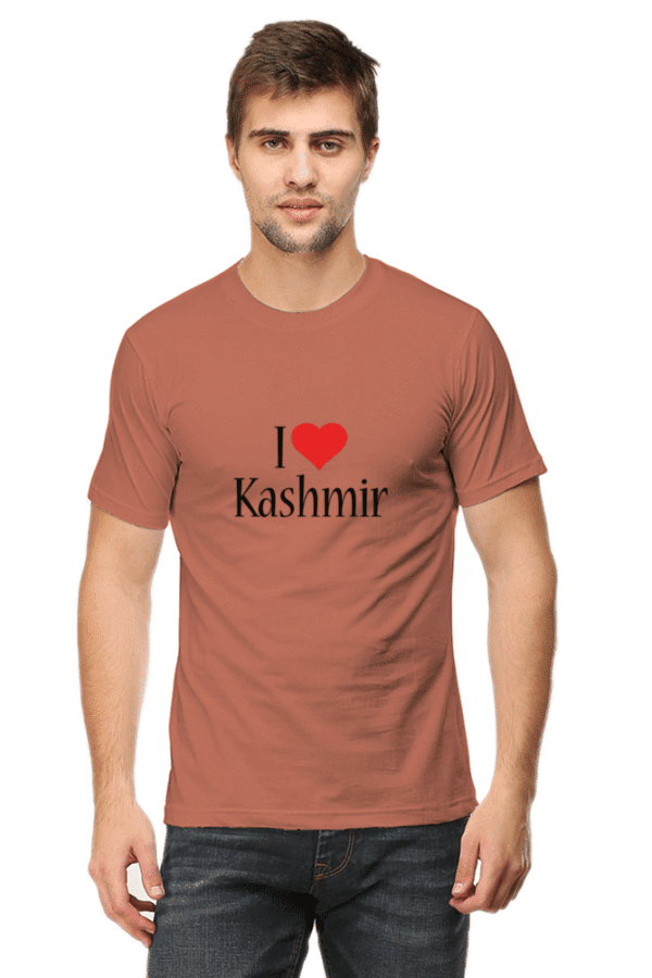 Men's Kashmir Tribute T-Shirt: I Love Kashmir