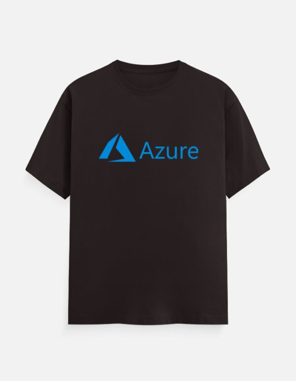 Round Neck Men’s Microsoft Azure T-Shirt