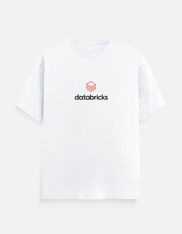 Round Neck Men’s ‘Databricks’ T-Shirt – Smart, Stylish & Built for Data Enthusiasts!